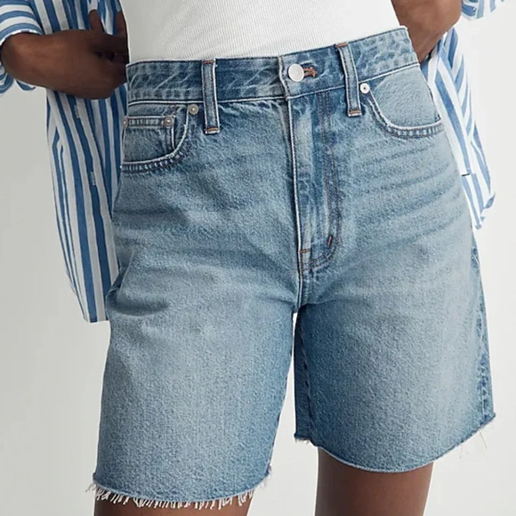 Madewell Baggy Jean Shorts - Picture 2 of 7